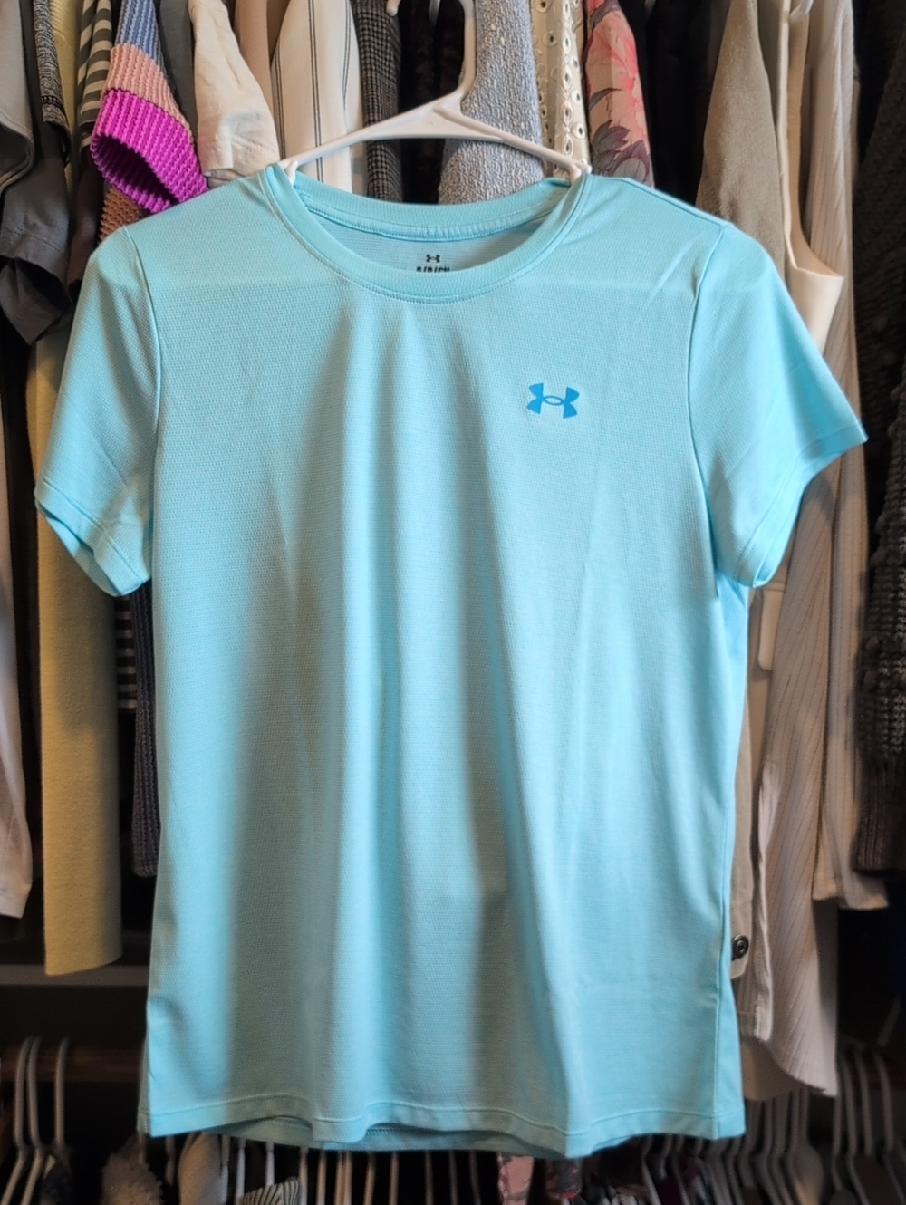 Under Armour Women's Aqua Short Sleeve Performance Tee